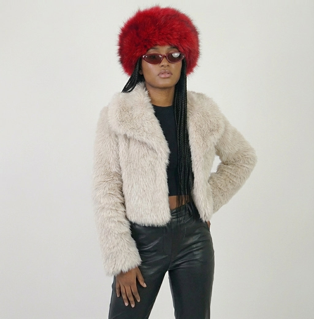 Modern Plush Winter Coat
