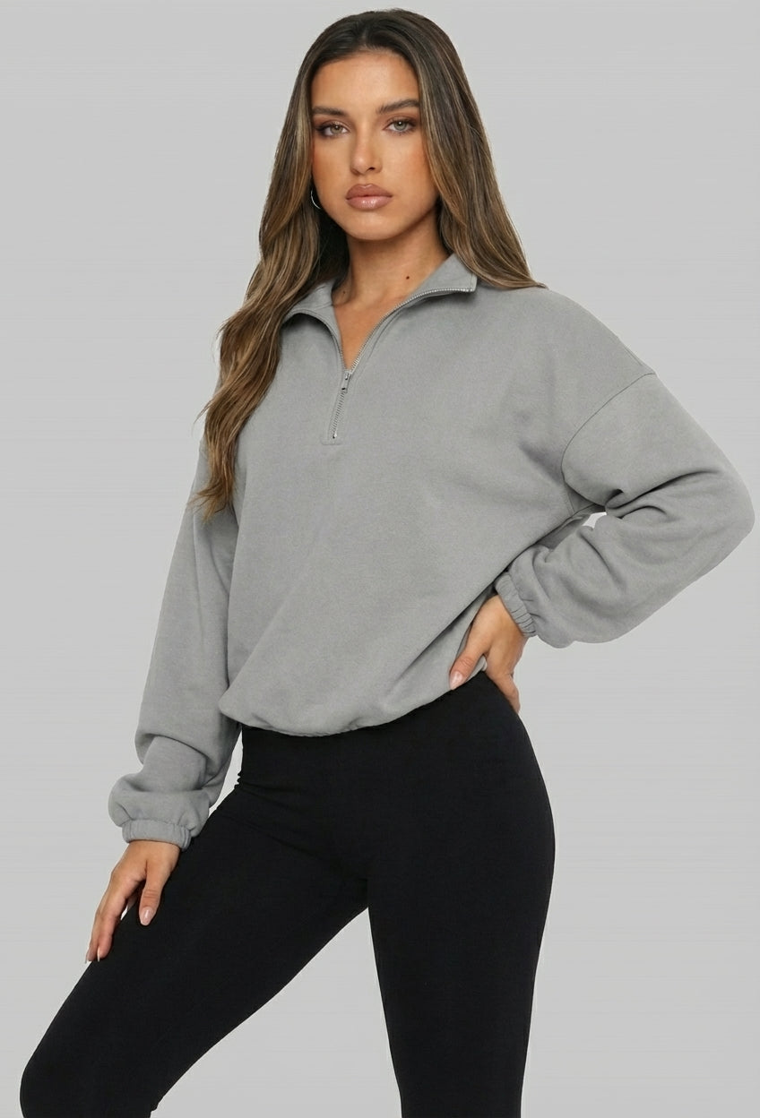 Timeless Cozy Zip Hoodie