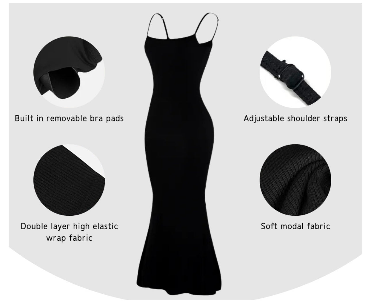 Shapewear Bodysuit Dress