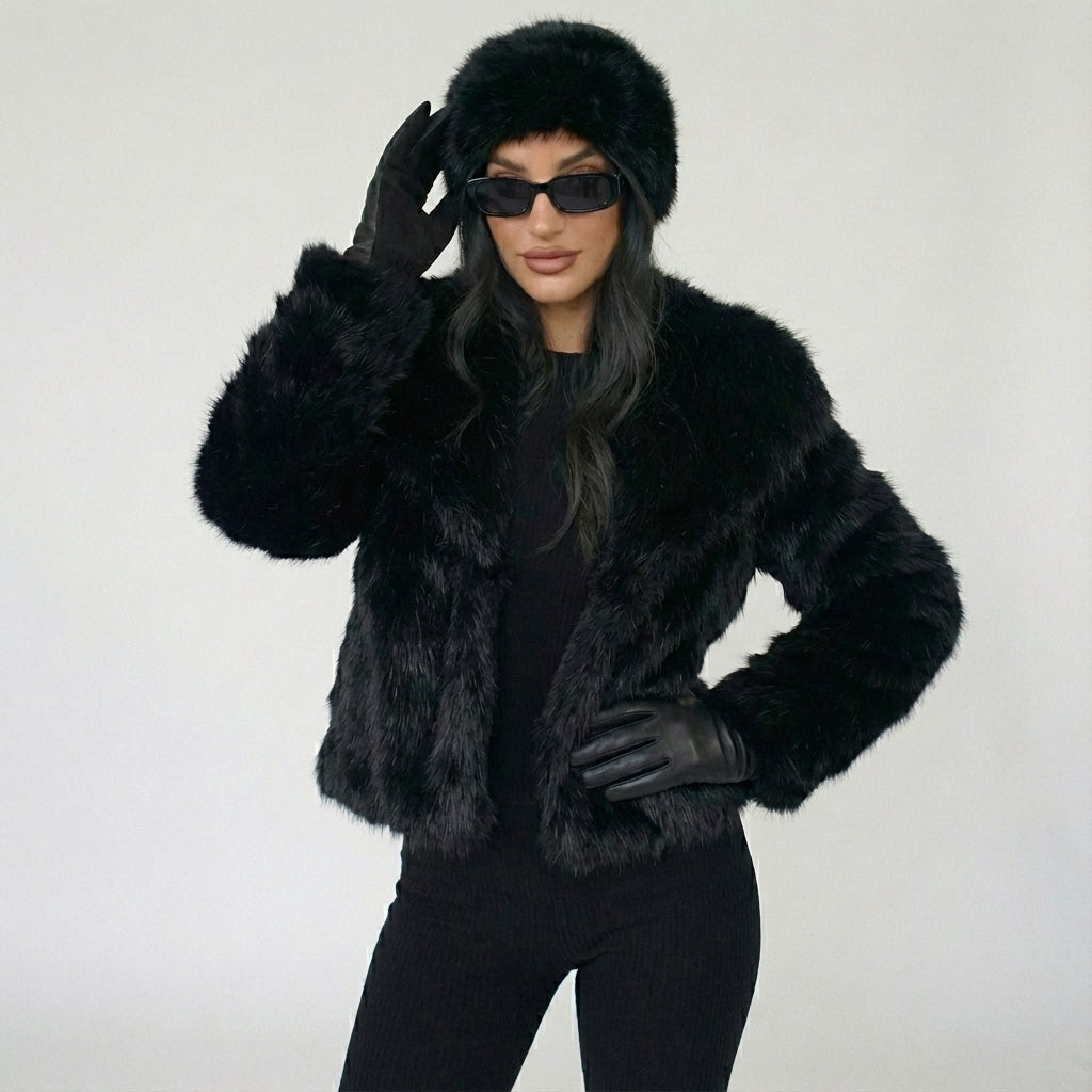 Modern Plush Winter Coat