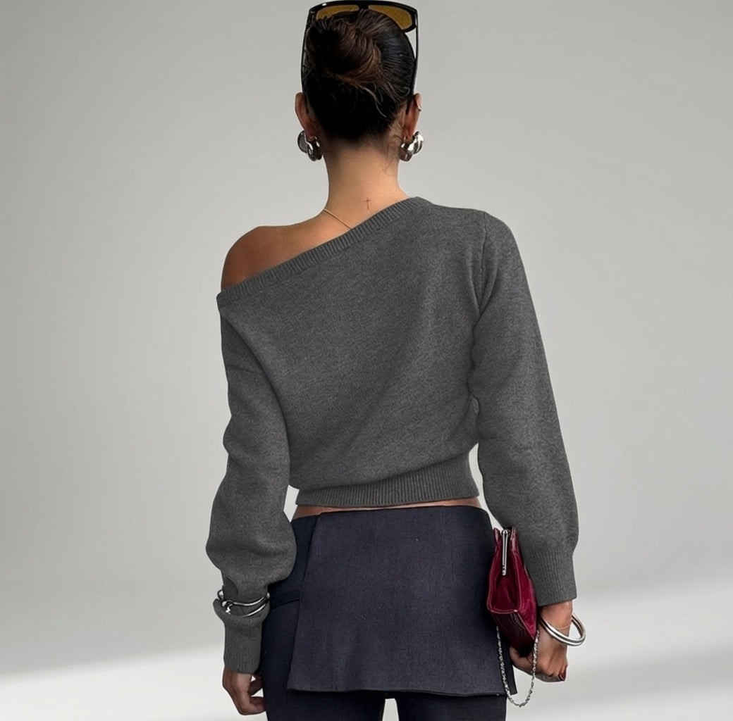 Sleek Winter Knit Top