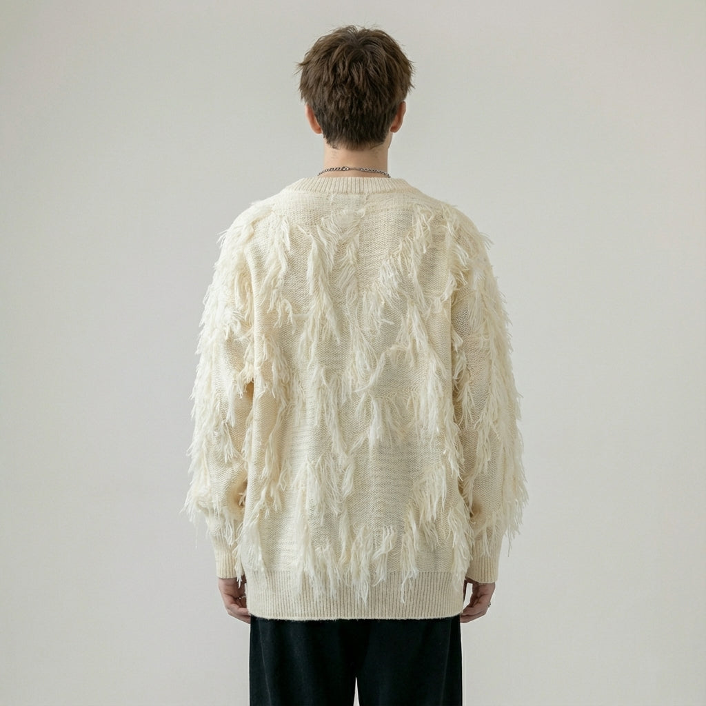 Cozy Jacquard Pullover Sweater