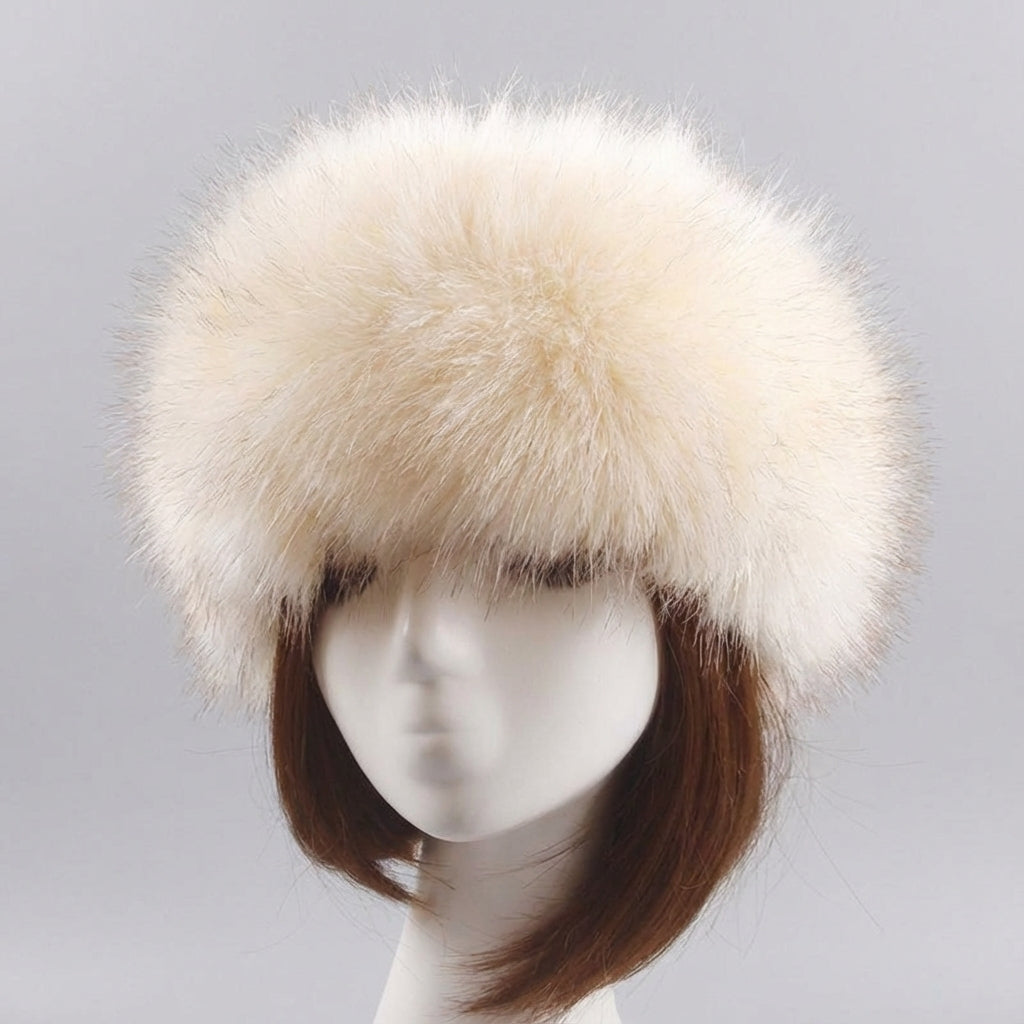 Plush Faux Fur Winter Hat