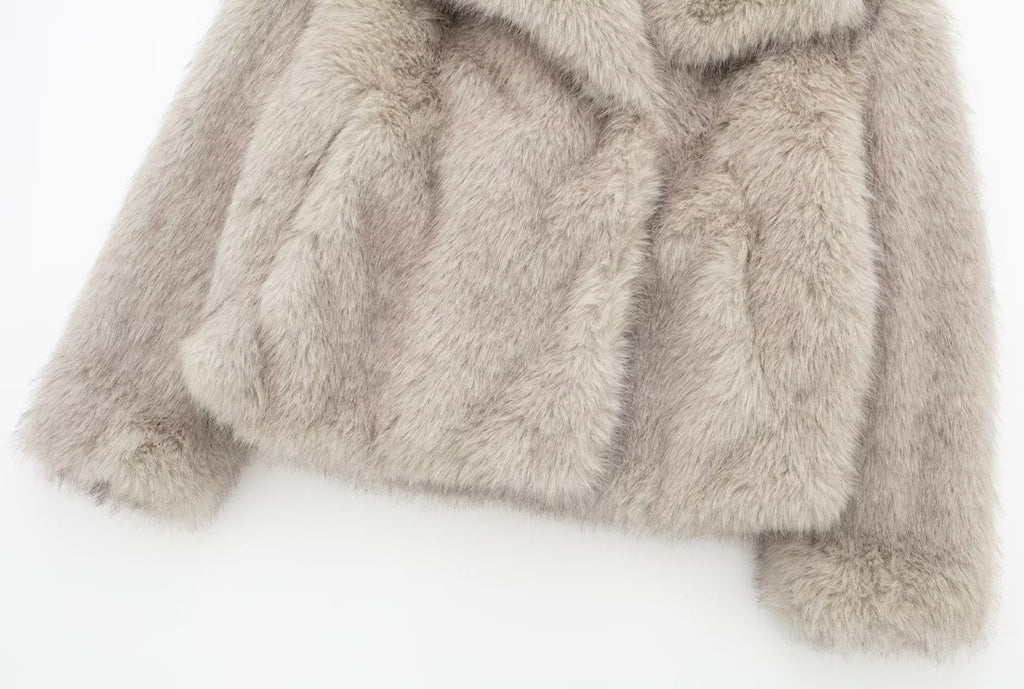Modern Plush Winter Coat