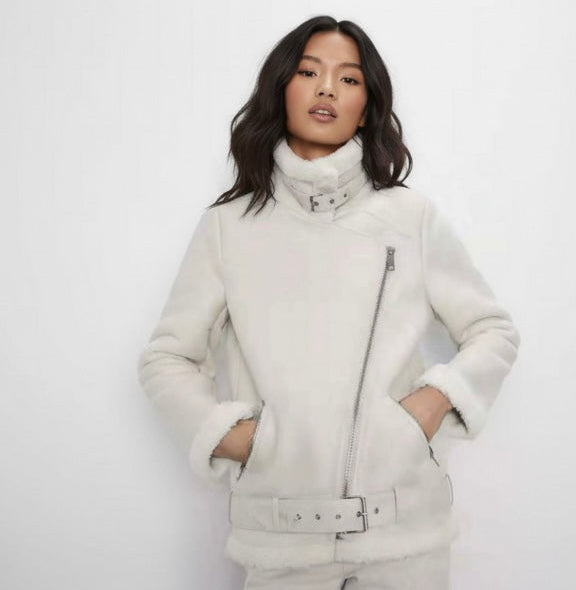 Winter Faux Leather Jacket