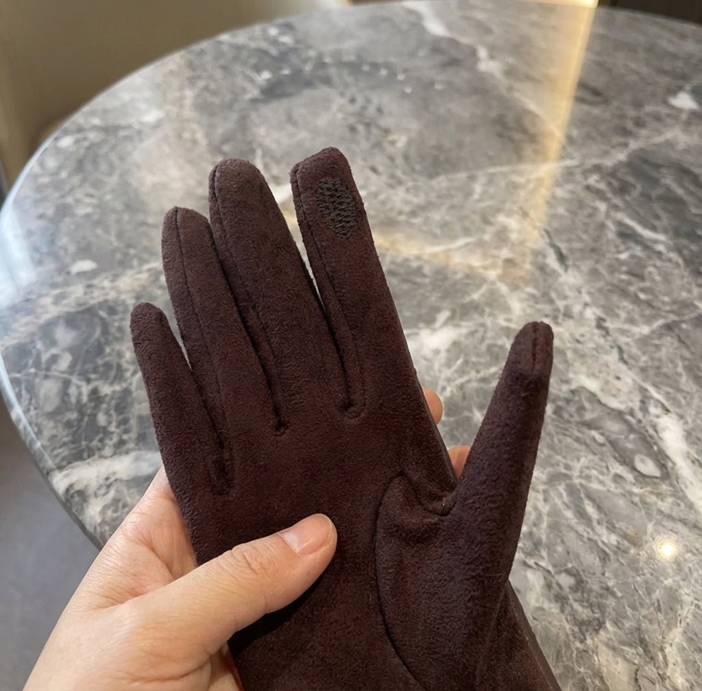 Winter Touch Leather Gloves