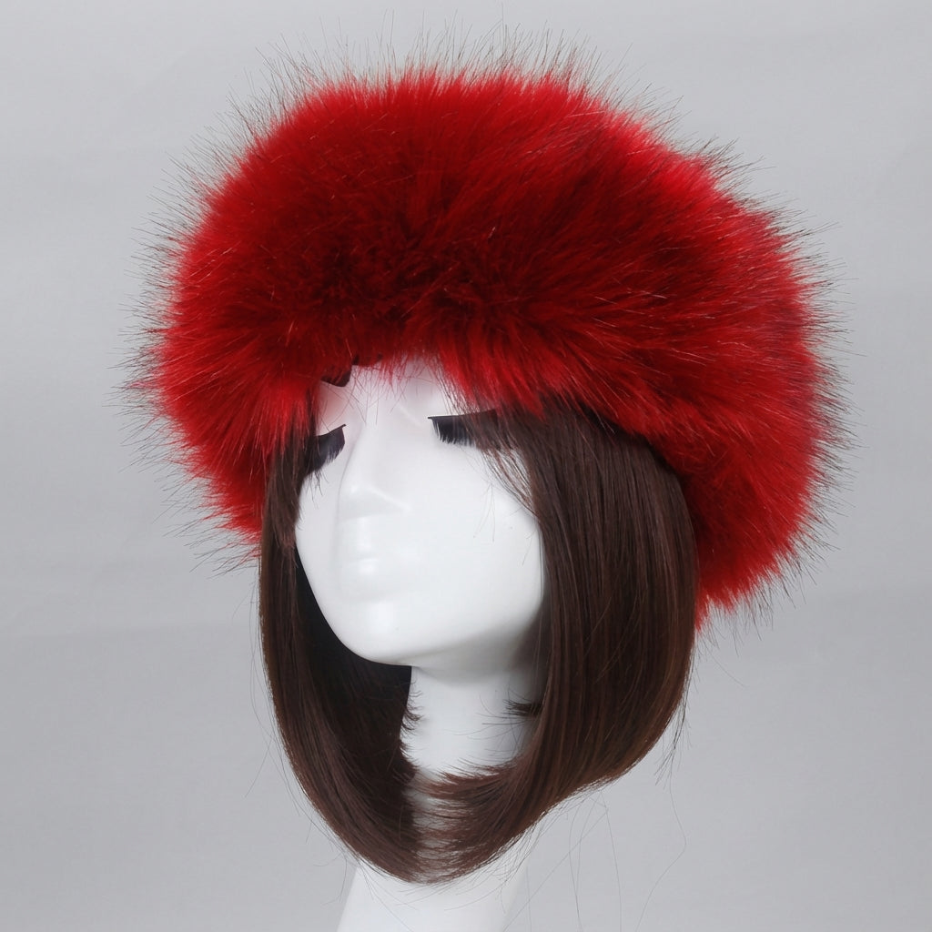 Plush Faux Fur Winter Hat