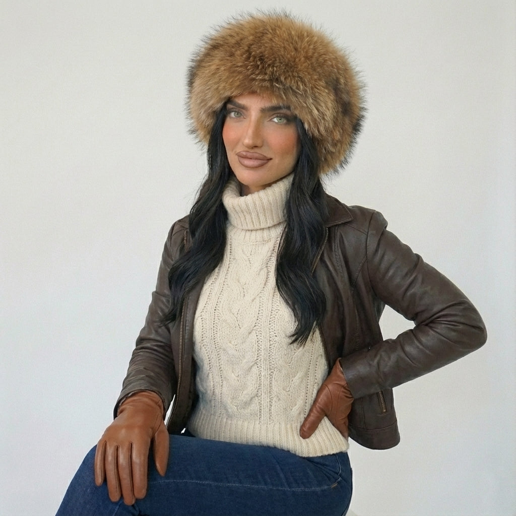 Plush Faux Fur Winter Hat