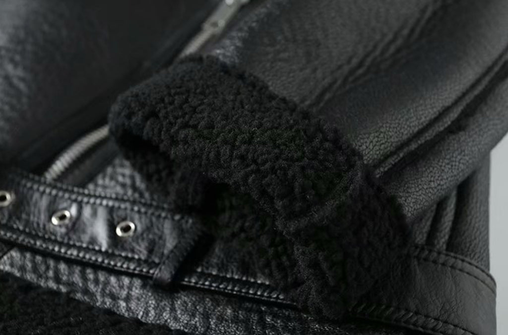 Winter Faux Leather Jacket