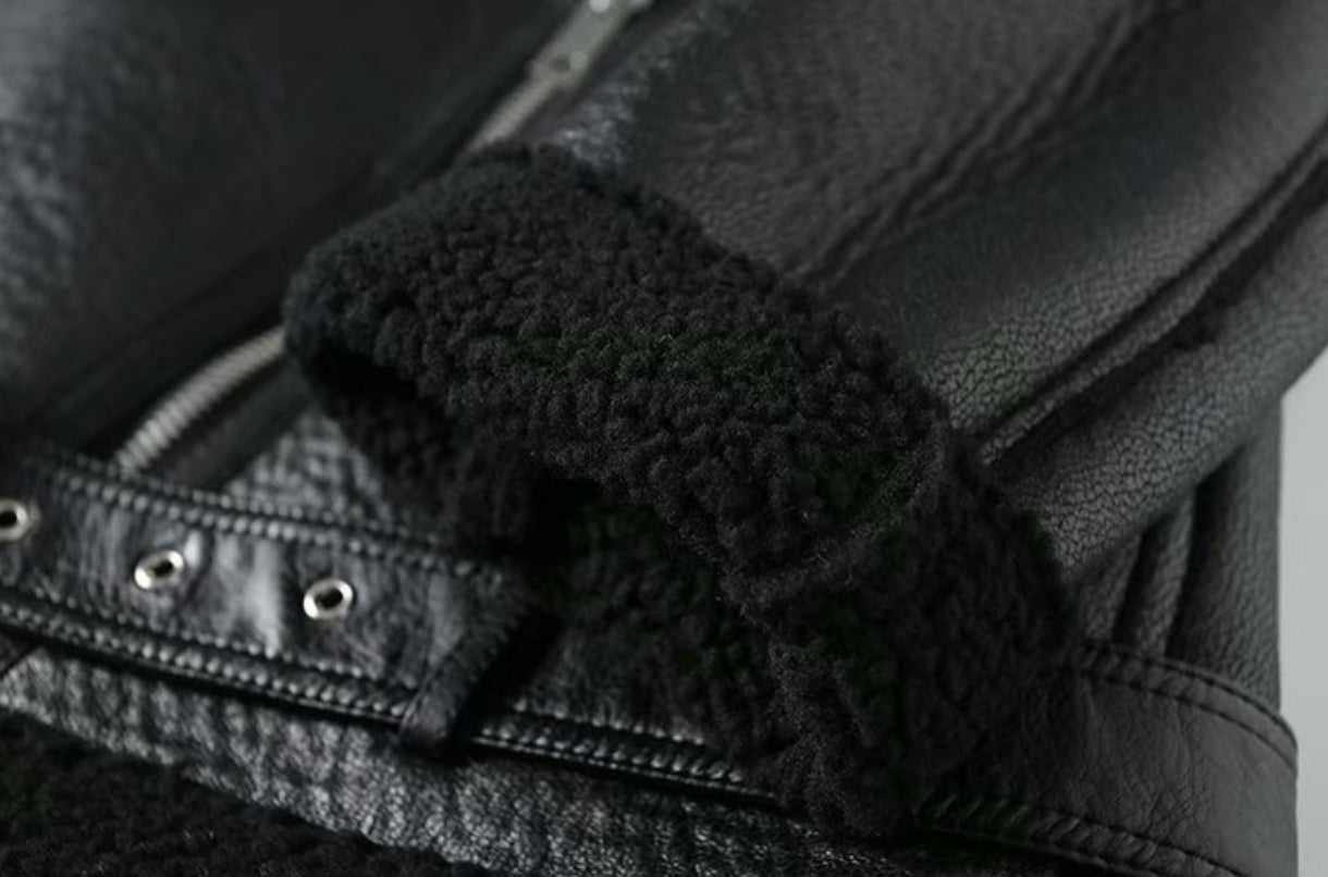 Winter Faux Leather Jacket