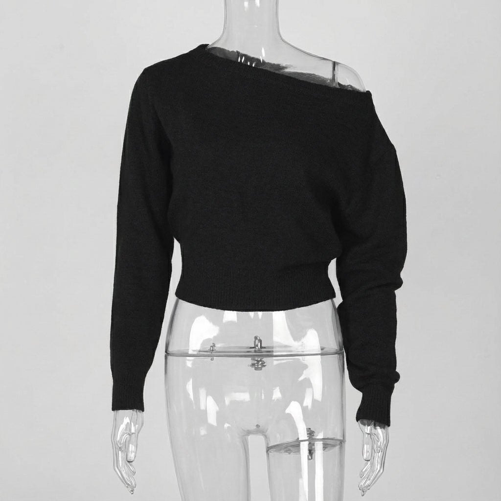 Sleek Winter Knit Top