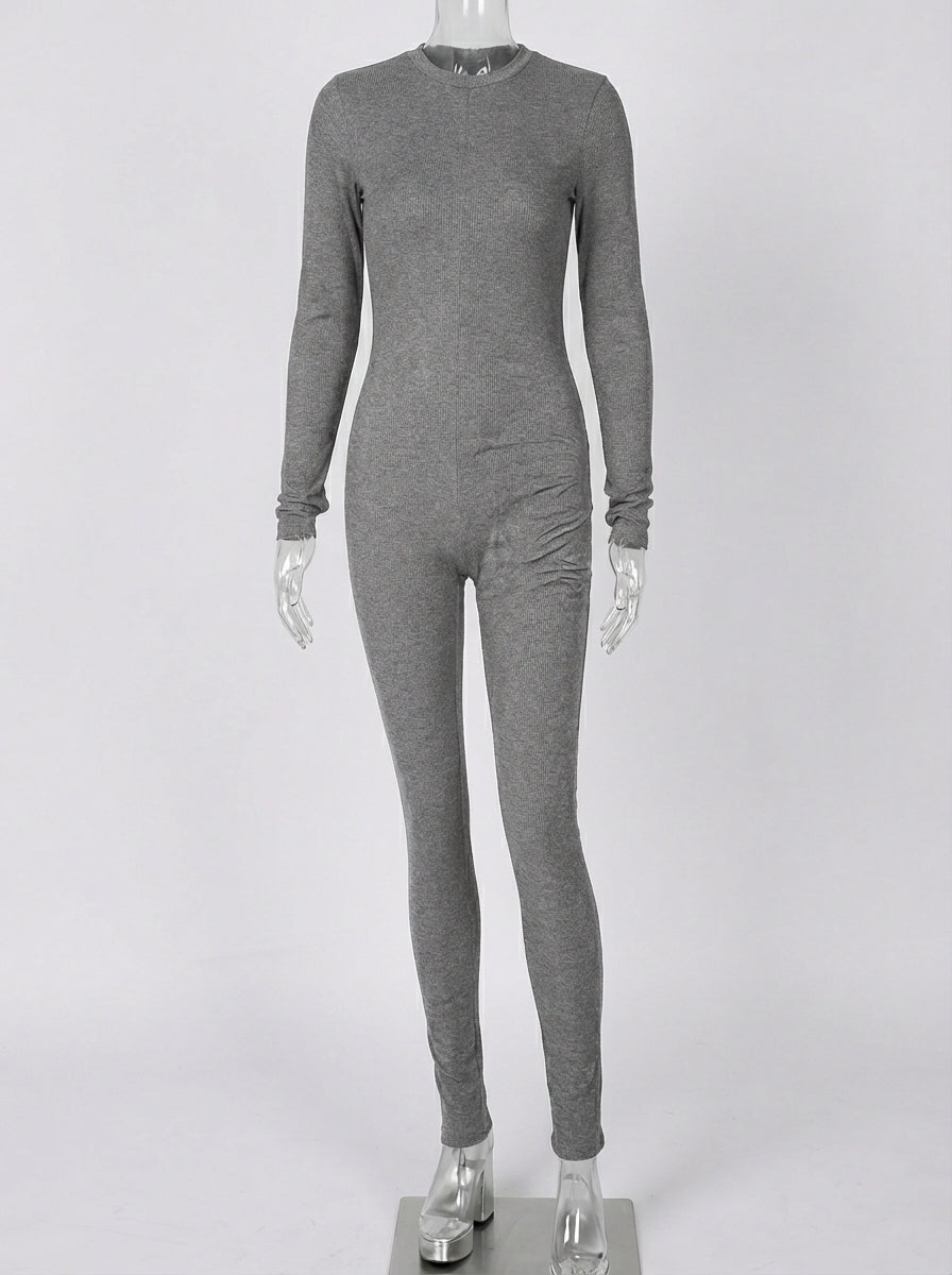 Modern Minimal Sculpt Jumpsuit