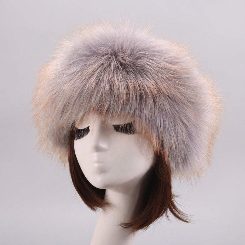 Plush Faux Fur Winter Hat