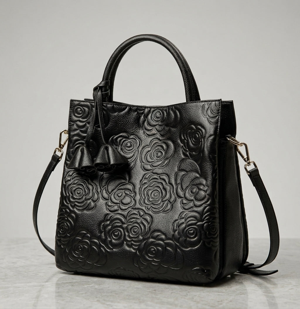 Soft Floral Structure Bag