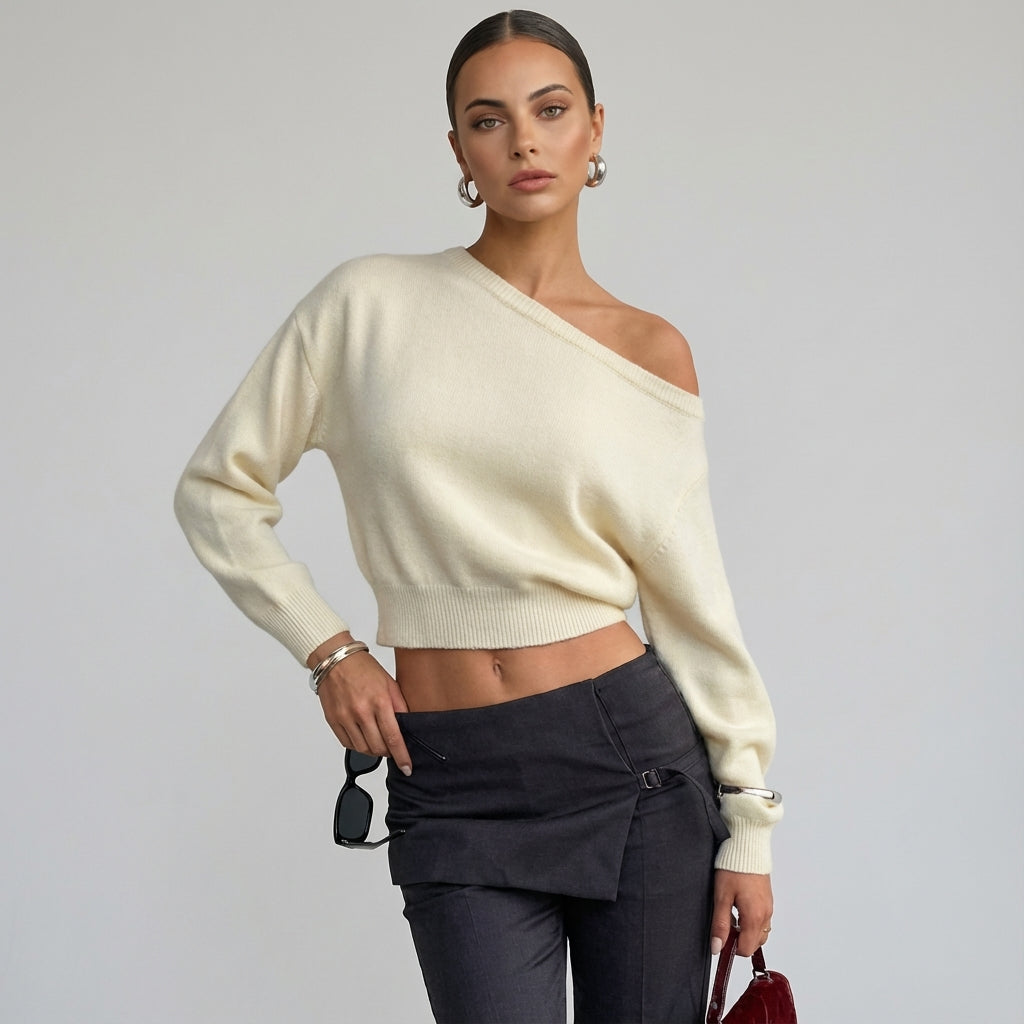Sleek Winter Knit Top