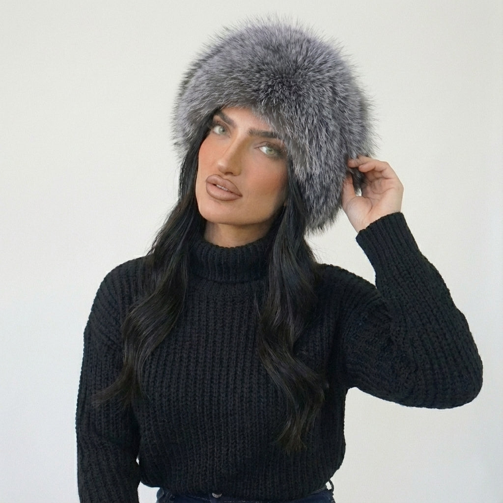Plush Faux Fur Winter Hat