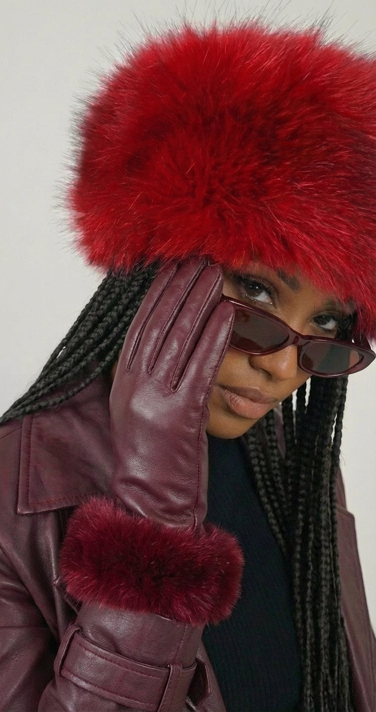 Winter Touch Leather Gloves